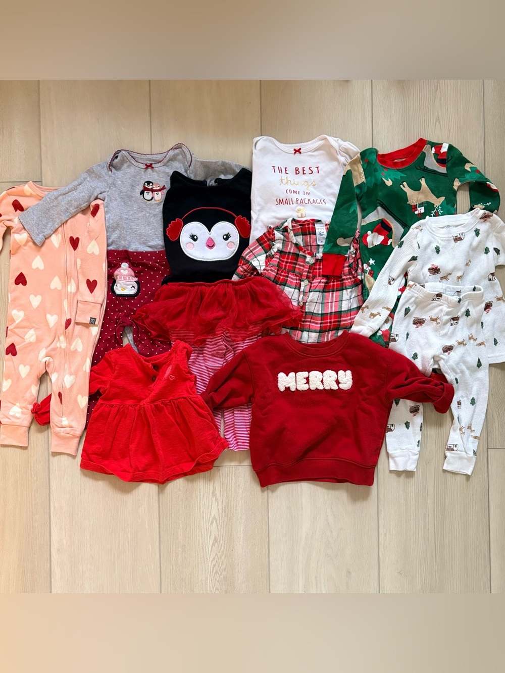 Holiday Baby Girls Clothing Bundle